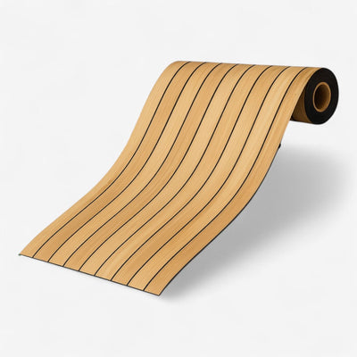 Self-Adhesive 3D PVC Wall Panels Wood Look