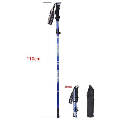 Collapsible Adjustable Trekking Poles for Hiking