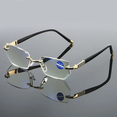 SapphireView Anti Blue Light Multifocal Reading Glasses for Clear Vision