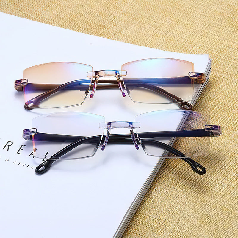 SapphireView Anti Blue Light Multifocal Reading Glasses for Clear Vision