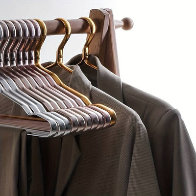 Premium Brass Clothes Hangers for Elegant Wardrobe