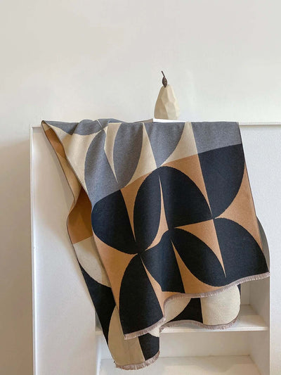 Women’s Reversible Winter Scarf – Soft & Warm Wrap