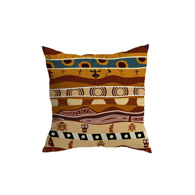 African Pattern Throw Pillow Cover for Home Decor