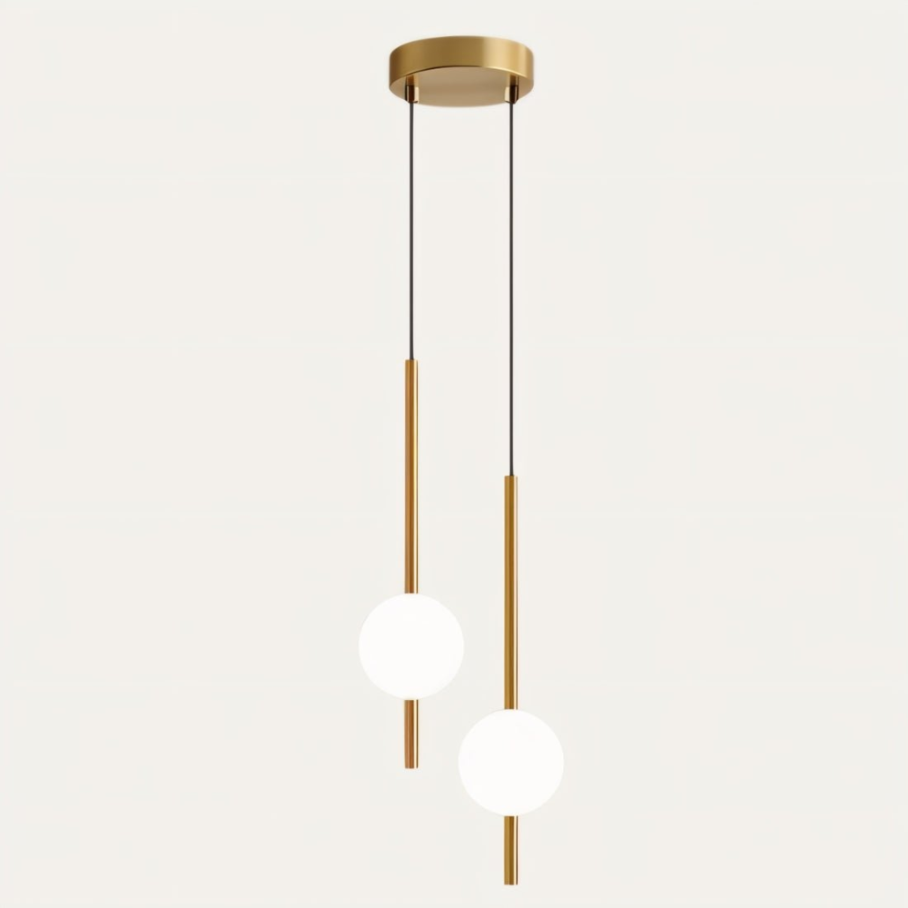 Afzal Glass Globe LED Pendant Light