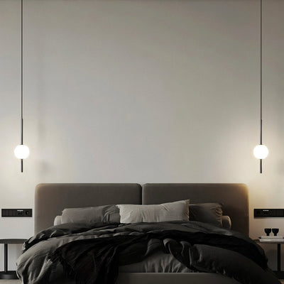 Afzal Glass Globe LED Pendant Light