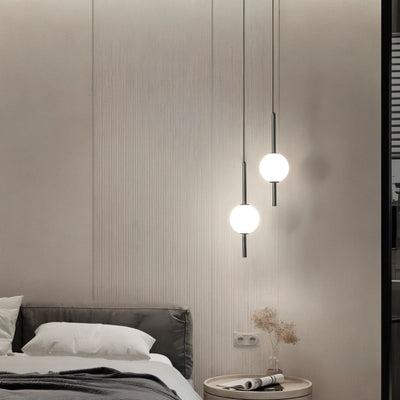 Afzal Glass Globe LED Pendant Light
