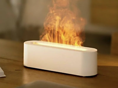 Flame Effect Air Humidifier and Aromatherapy Diffuser