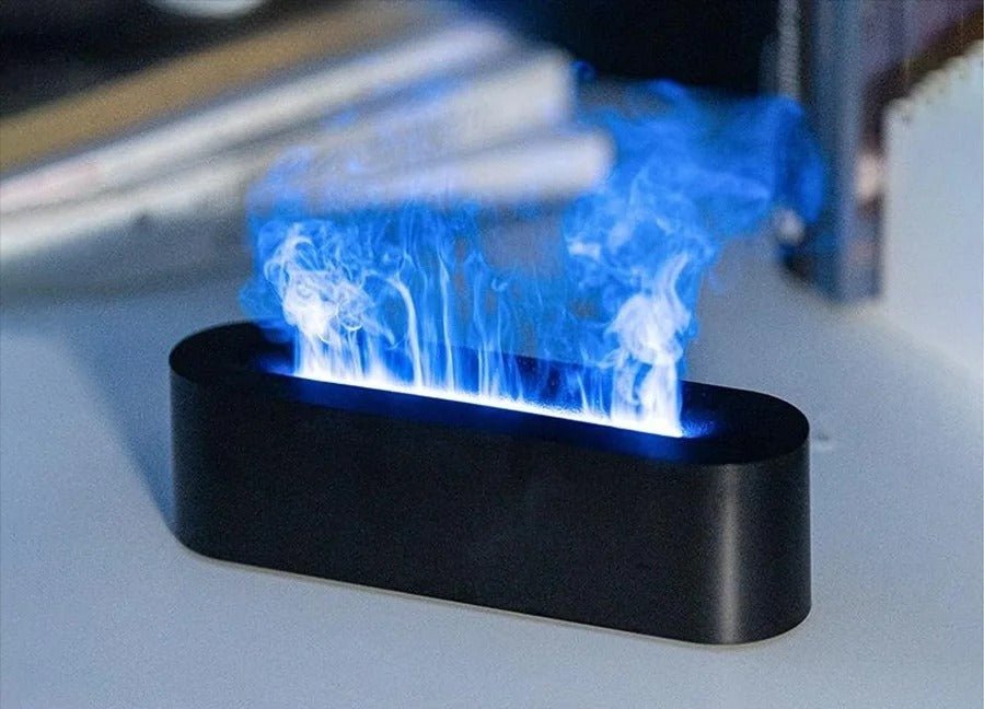 Flame Effect Air Humidifier and Aromatherapy Diffuser