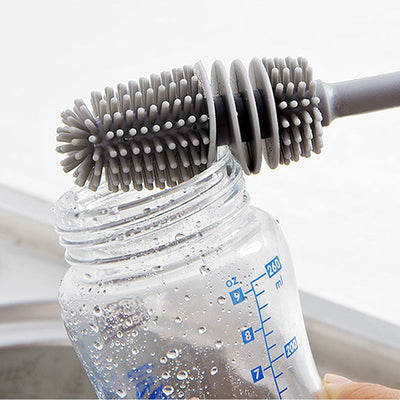 Bottle and Cup Cleaning Brush with Handle