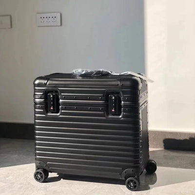 Monaco Aluminum Magnesium Hard Shell Suitcase with 360° Spinner Wheels