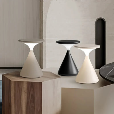 Hourglass Cordless LED Table Lamp with Touch Dimmer