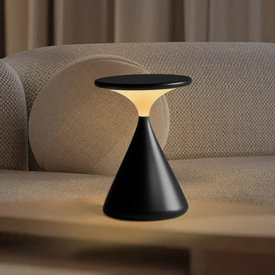 Hourglass Cordless LED Table Lamp with Touch Dimmer