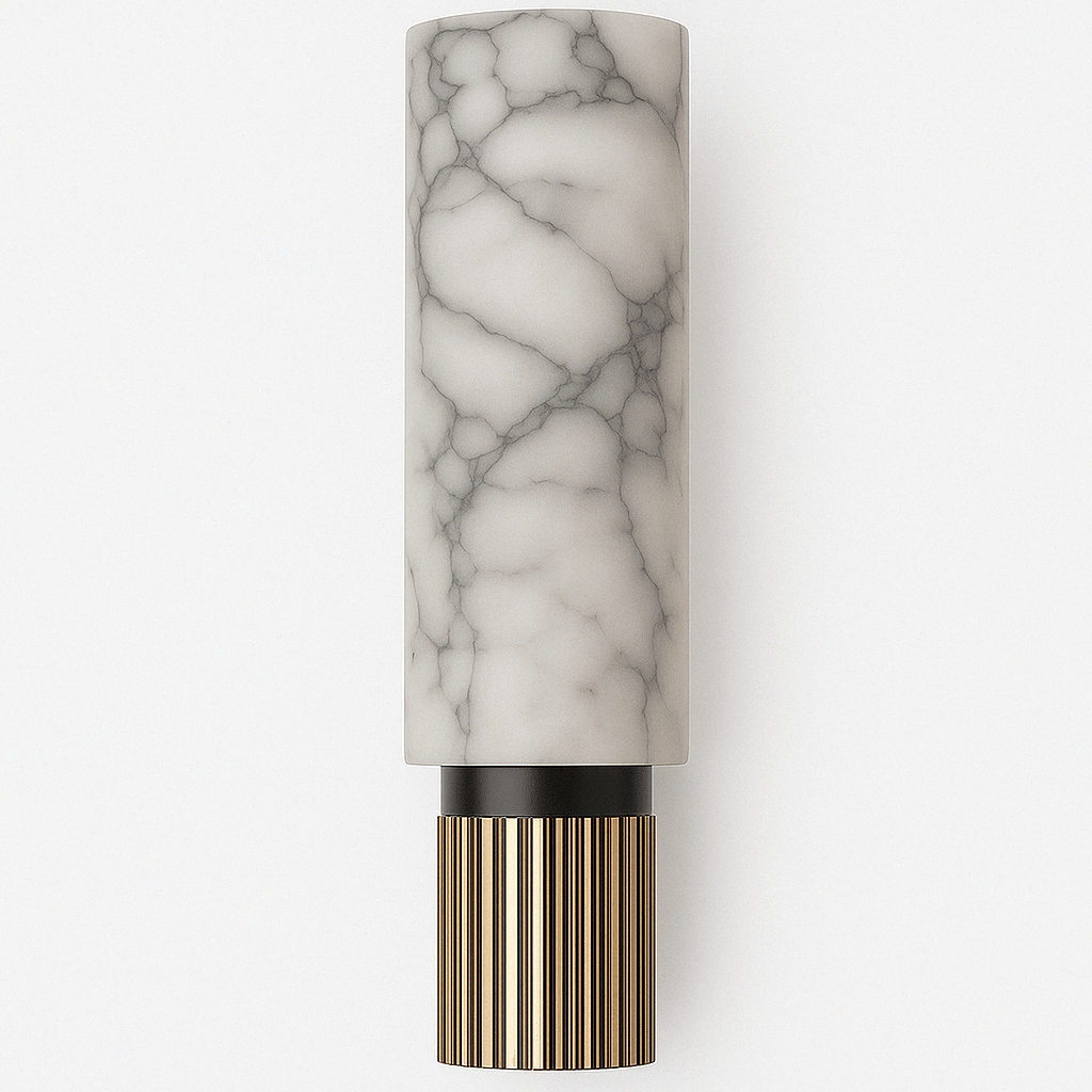 Alabaster Marble LED Wall Lamp – 37 cm