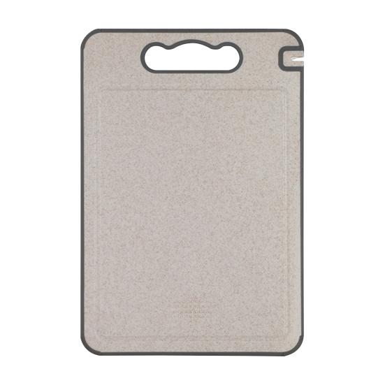 Dual-Sided Stainless Steel Cutting Board with Knife Sharpener