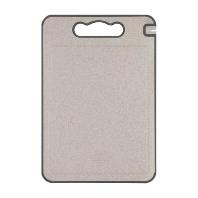 Dual-Sided Stainless Steel Cutting Board with Knife Sharpener