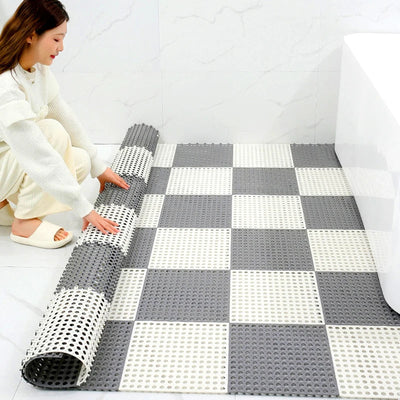 GripDrop Anti-Slip Shower Mat – Waterproof Bathroom Floor Mat