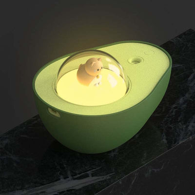 Avocado Night Light Humidifier with USB & LED