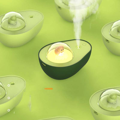 Avocado Night Light Humidifier with USB & LED