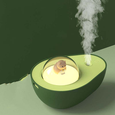 Avocado Night Light Humidifier with USB & LED