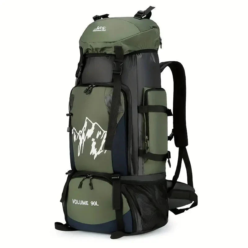 Outdoor Backpack 90L Waterproof Hiking Camping Travel