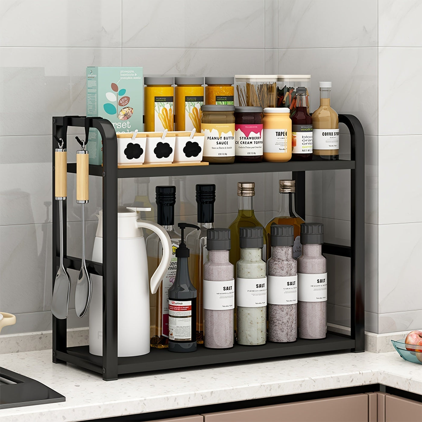 Spicify – Stainless Steel Kitchen Organizer Rack
