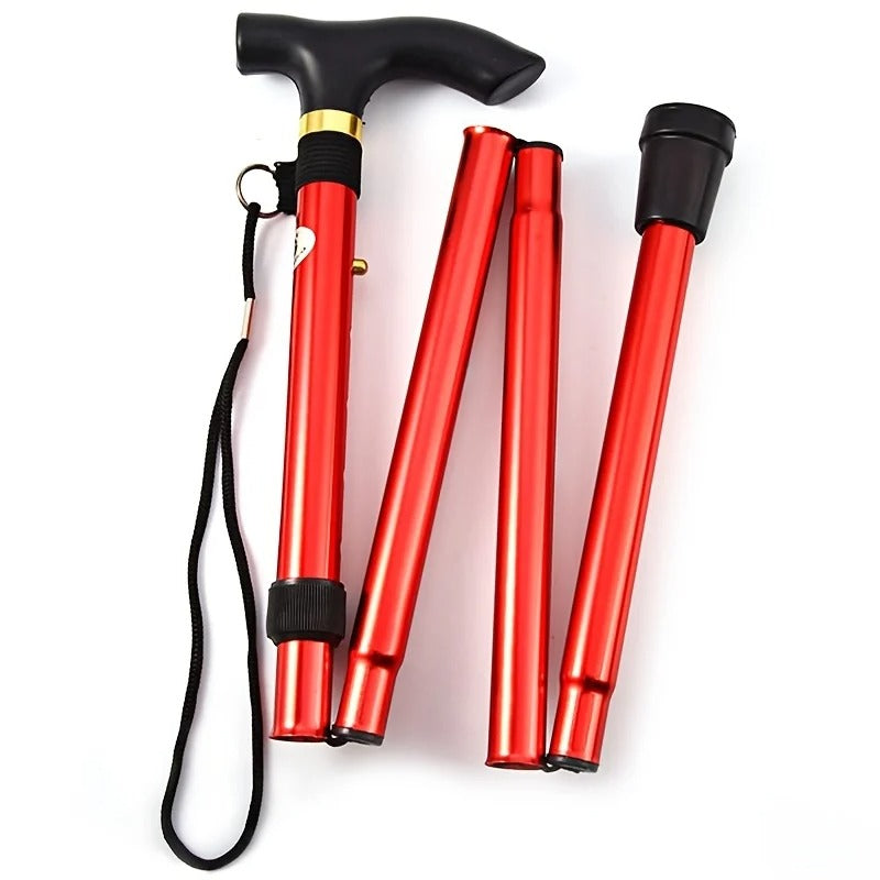 Adjustable Folding Telescopic Walking Stick