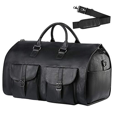 TravelLux Leather Travel Suitcase for Stylish Getaways