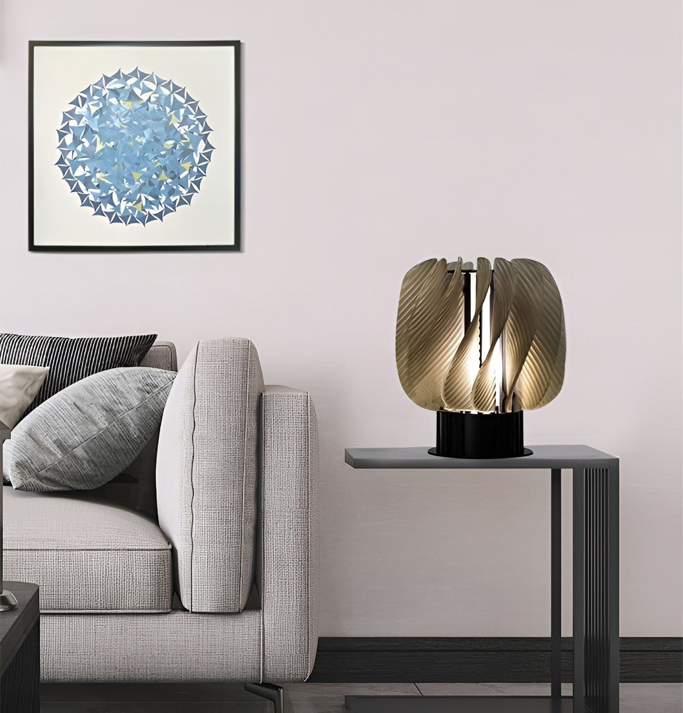 Modern LED Table Lamp with Neutral Light