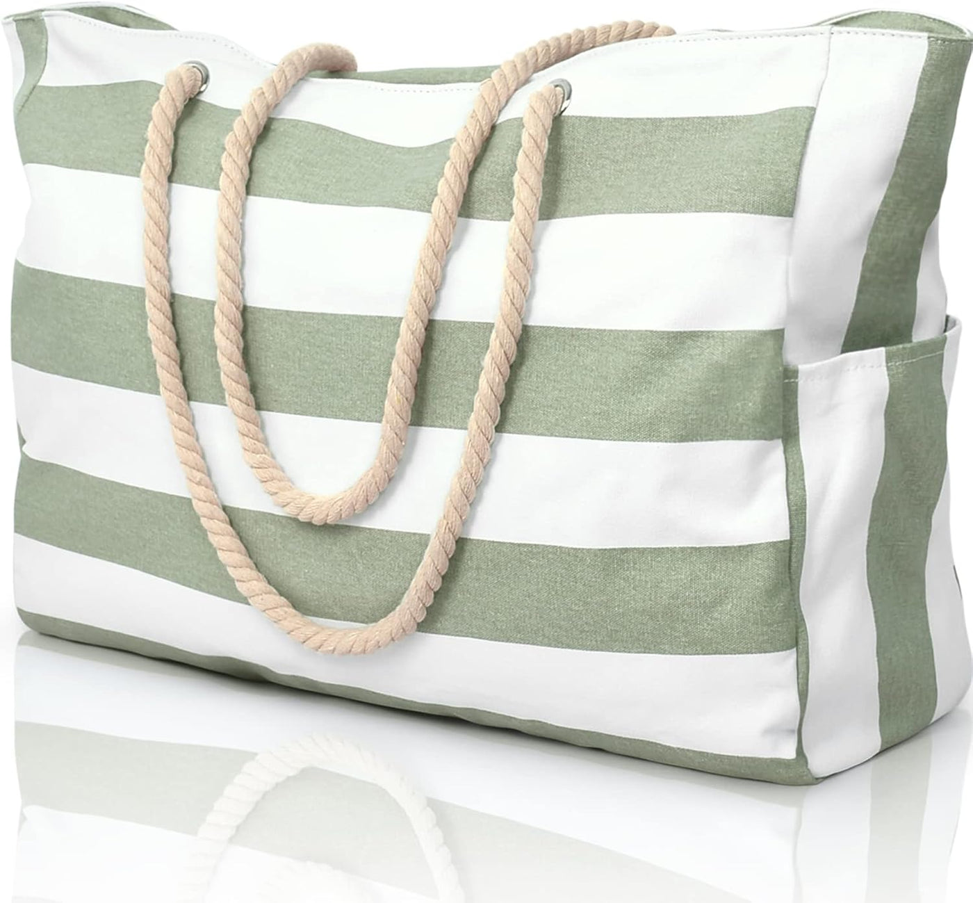 SandAway Waterproof Oversized Beach Tote with Pockets