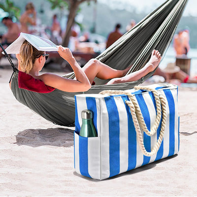 SandAway Waterproof Oversized Beach Tote with Pockets