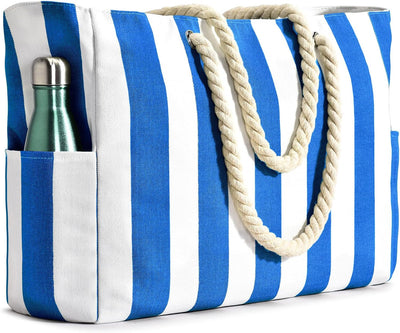 SandAway Waterproof Oversized Beach Tote with Pockets