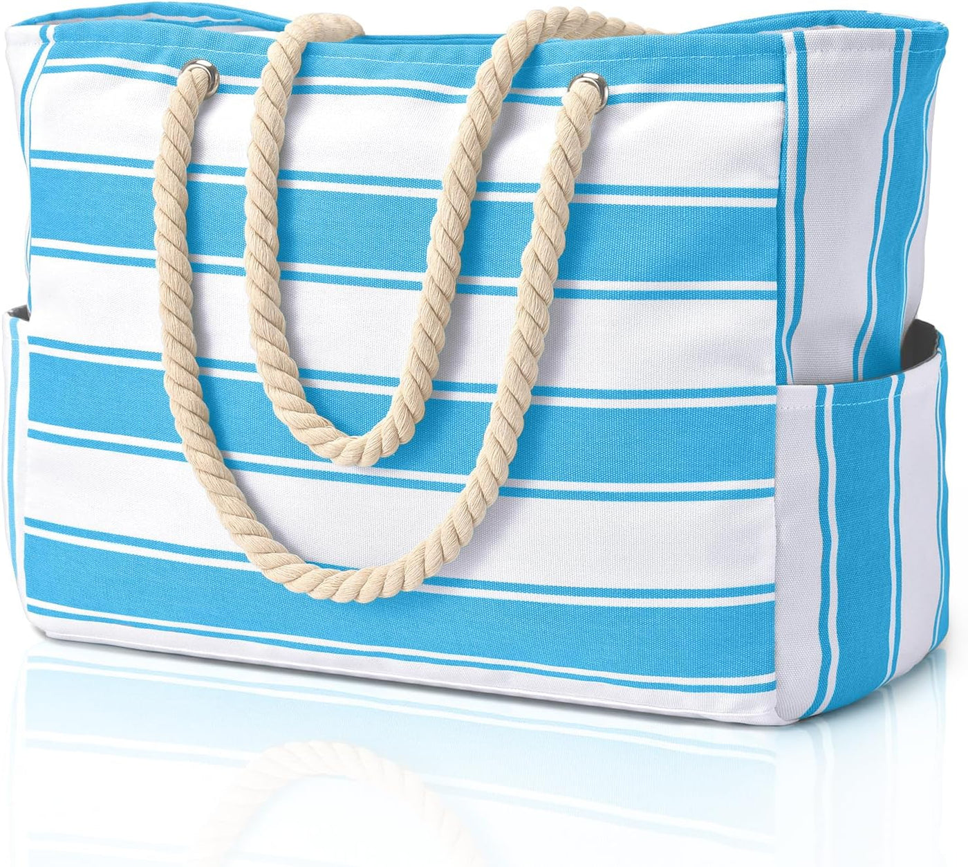 SandAway Waterproof Oversized Beach Tote with Pockets
