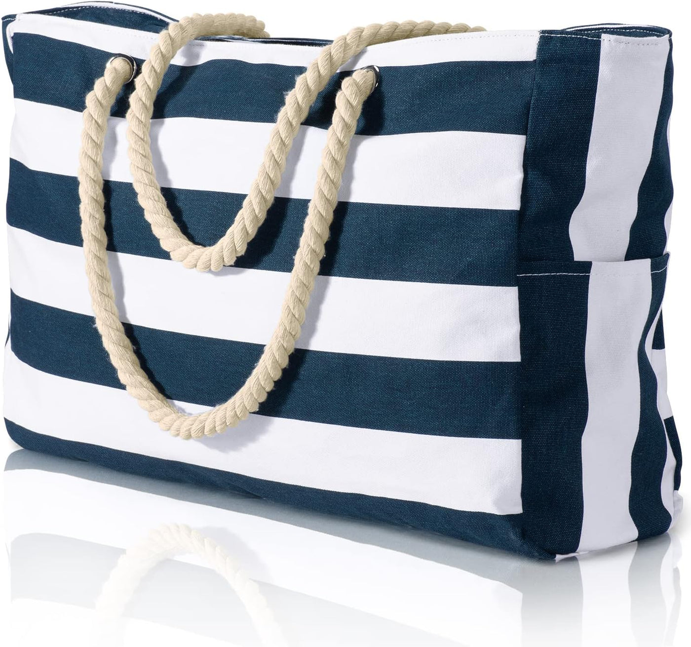 SandAway Waterproof Oversized Beach Tote with Pockets