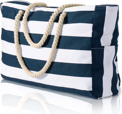 SandAway Waterproof Oversized Beach Tote with Pockets