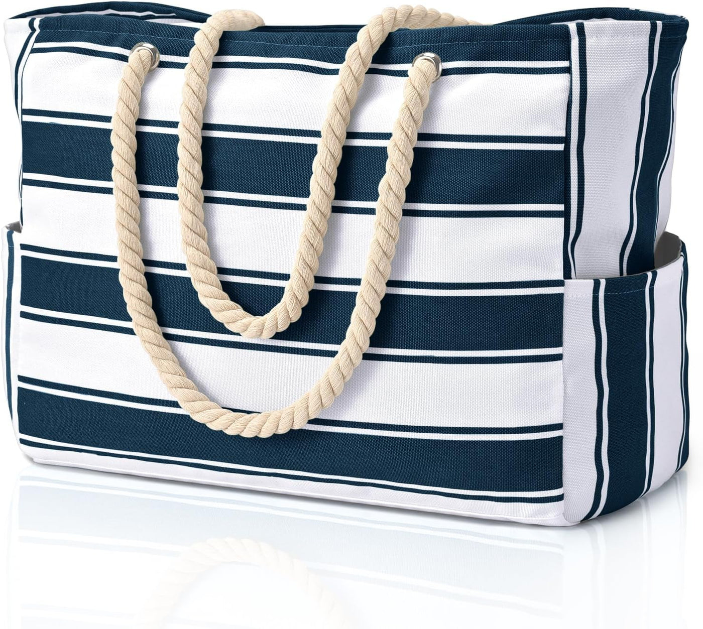SandAway Waterproof Oversized Beach Tote with Pockets