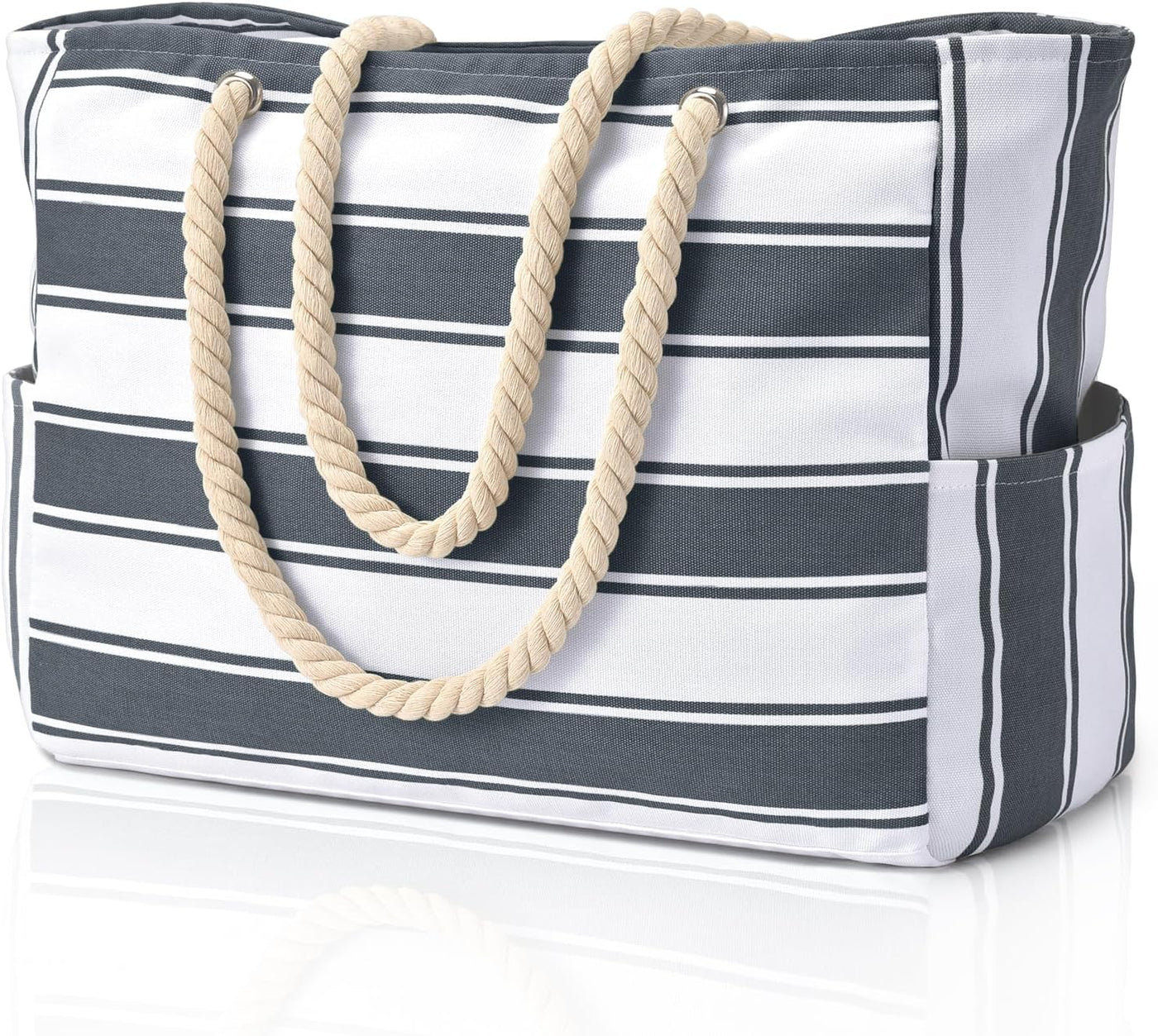 SandAway Waterproof Oversized Beach Tote with Pockets