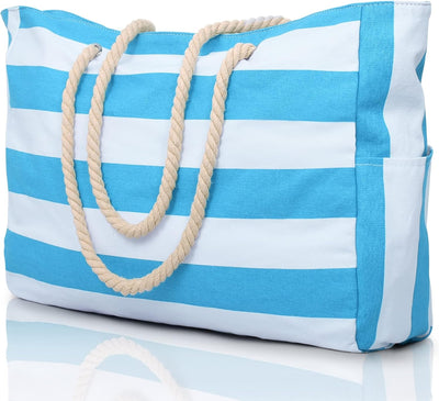 SandAway Waterproof Oversized Beach Tote with Pockets