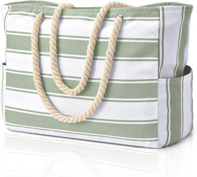 SandAway Waterproof Oversized Beach Tote with Pockets
