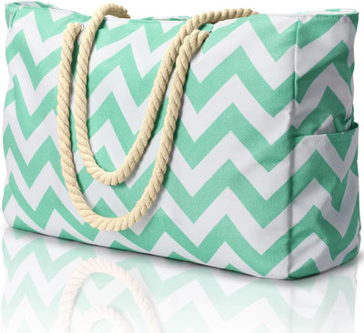 SandAway Waterproof Oversized Beach Tote with Pockets