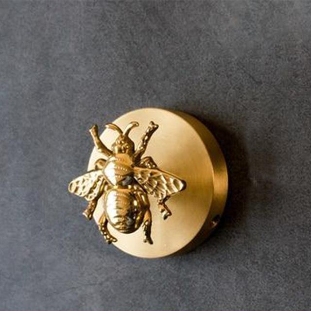 Brass Animal Wall Hook Rack Gold Accents