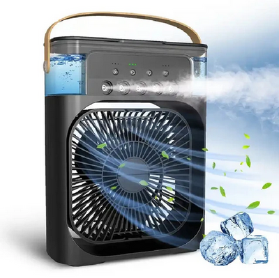 Portable USB Air Cooling Fan with Adjustable Speeds