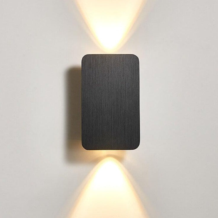 Nordic Minimalist Aluminum Rectangular LED Wall Sconce