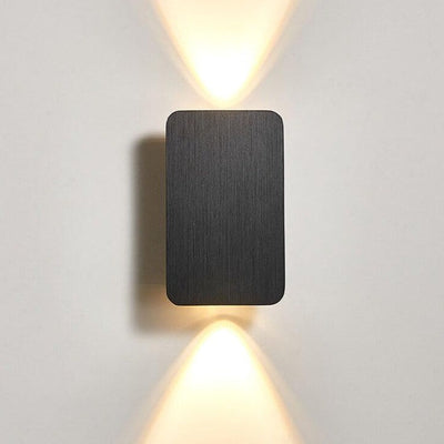 Nordic Minimalist Aluminum Rectangular LED Wall Sconce