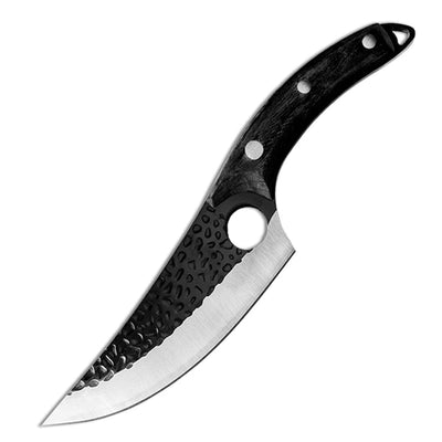 Hand-Forged Huusk Chef Knife – Full Tang Steel