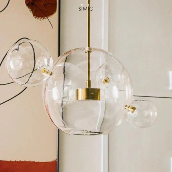 Modern Bubble Ball LED Pendant Light