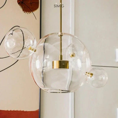 Modern Bubble Ball LED Pendant Light