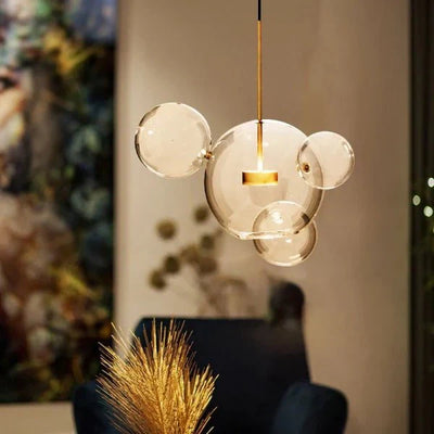 Modern Bubble Ball LED Pendant Light