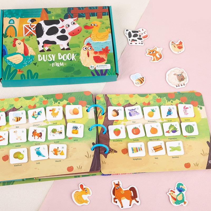 Sensory Busy Book for Toddlers and Kids