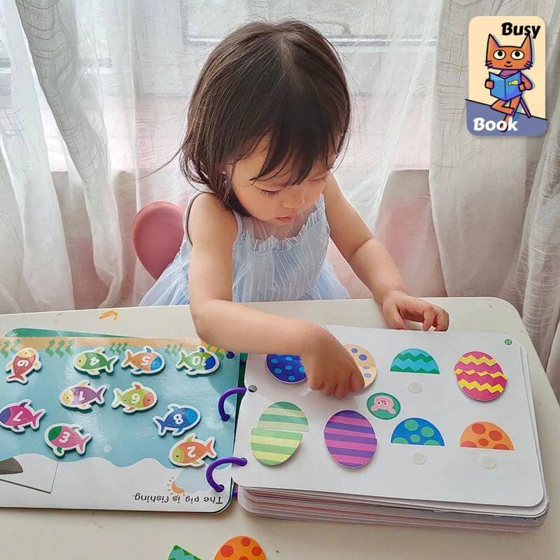 Sensory Busy Book for Toddlers and Kids