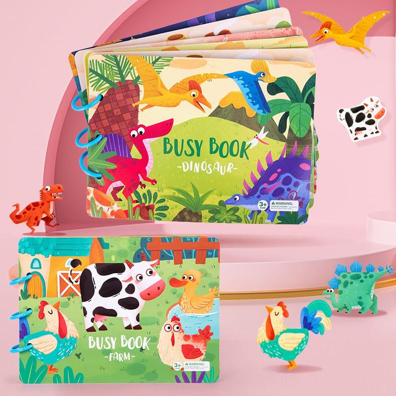 Sensory Busy Book for Toddlers and Kids